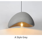 Wabi Sabi Pendant Light – Nordic Minimalist Chandelier for Dining Room Decor
