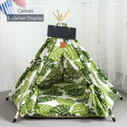 Portable Pet Teepee – Washable Indoor House for Cats and Small Dogs