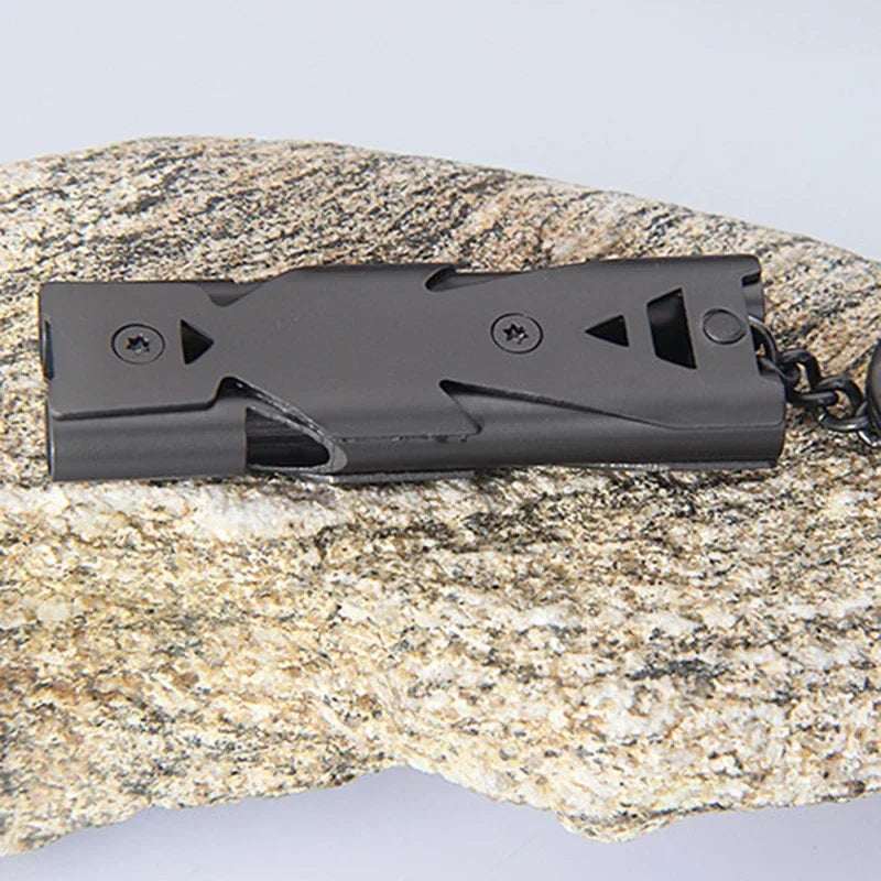 Emergency Survival Whistle – 180dB Aluminum Alloy for Outdoor Camping