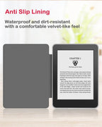 Magnetic Acrylic Case – Protective Cover for Kindle Paperwhite 6-7 Inch