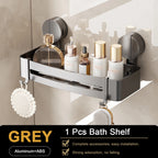 Bathroom Corner Shelf – Wall Mounted Shower Rack for Shampoo Storage