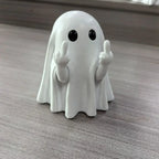 Resin Ghost Statue – Small Spooky Figurine for Halloween Home Decor