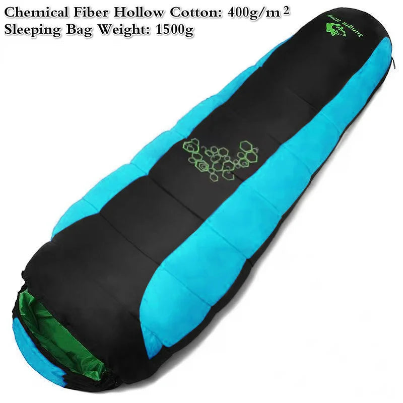Thermal Cotton Sleeping Bag – Four-Hole Thickened Design for Winter Camping