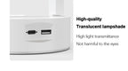 Foldable LED Desk Lamp – Rechargeable USB Reading Light for Home Office