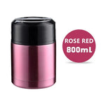 Stainless Steel Vacuum Lunch Box – 1000ML Insulated Food Container for Travel