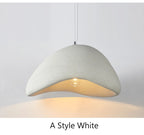 Wabi Sabi Pendant Light – Nordic Minimalist Chandelier for Dining Room Decor