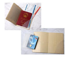 Waterproof PVC Passport Holder – Travel ID and Credit Card Wallet Case