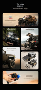 1/12 4WD RC Pickup Truck – Remote Control Off-Road Climbing Toy for Kids