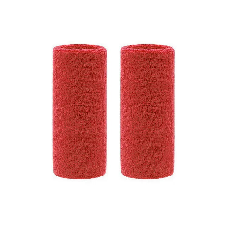 Sports Wristbands – Sweat Absorbing Cotton Wrist Guards for Basketball