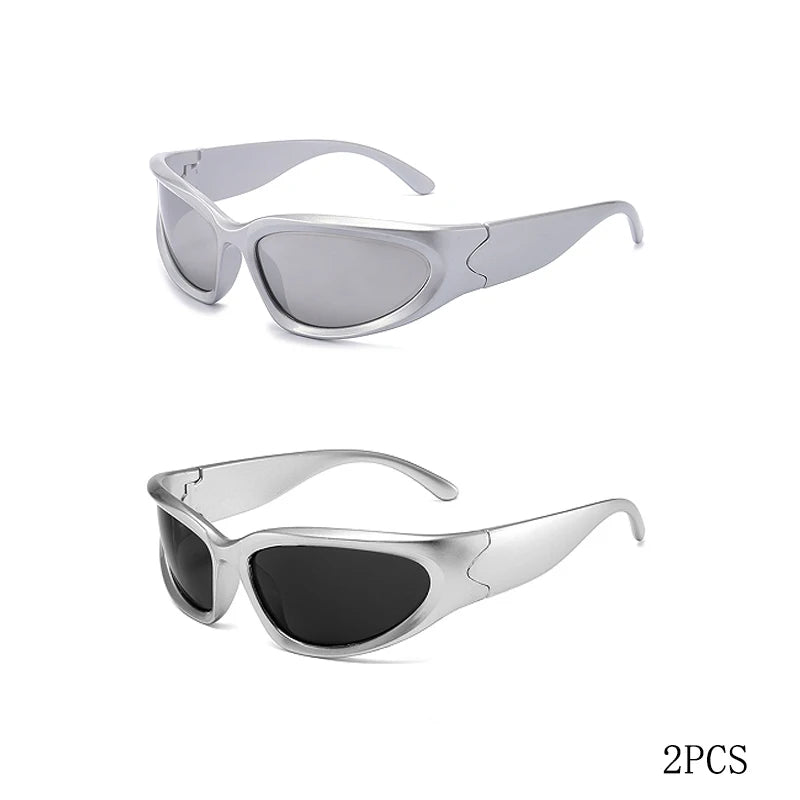 Y2K Sports Sunglasses – UV400 Shield Eyewear for Cycling and Outdoor Sports