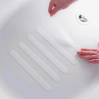 Transparent Anti-Slip Strips – Adhesive Safety Treads for Bathtubs and Stairs