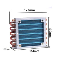 Aluminum Copper Heat Exchanger – Radiator Condenser for Cooling Systems