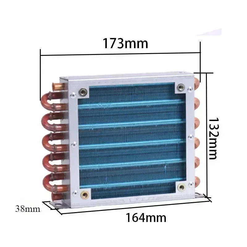 Aluminum Copper Heat Exchanger – Radiator Condenser for Cooling Systems