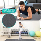 Interlocking EVA Foam Floor Tiles – Non-Slip Exercise Mats for Home Gym