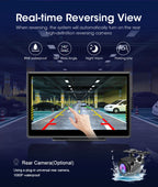 10 Inch 4K Dash Cam – Wireless Carplay GPS Navigator for Vehicle Dashboard