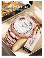 Automatic Quartz Wristwatch – Luxury Business Movement for Men