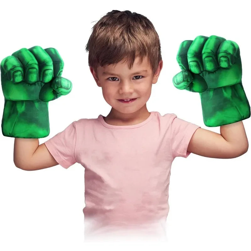 Superhero Cartoon Foam Gloves for Kids Halloween Cosplay and Costume Play