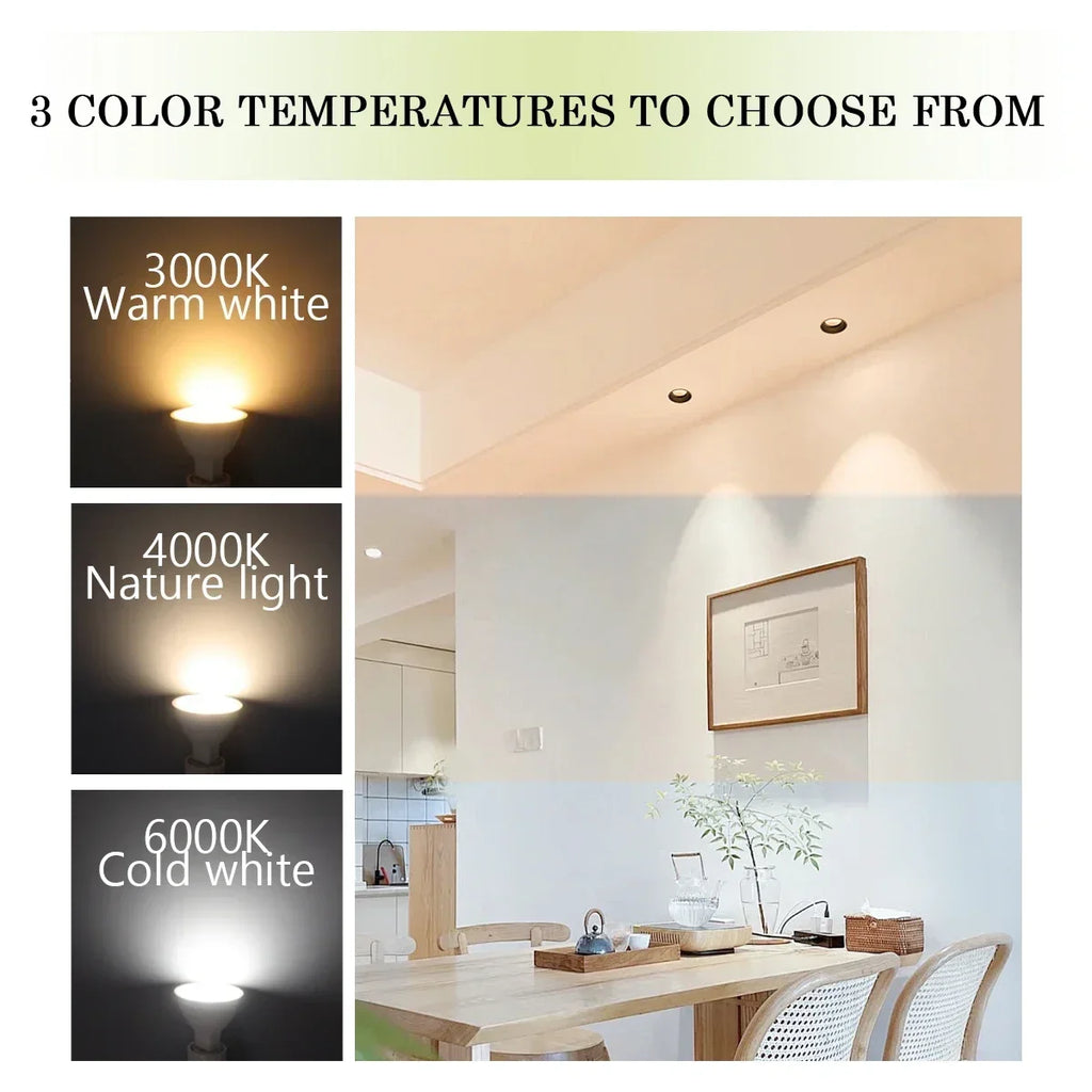 LED MR16 Spotlight Bulbs – Energy Efficient Lighting for Home Replacement