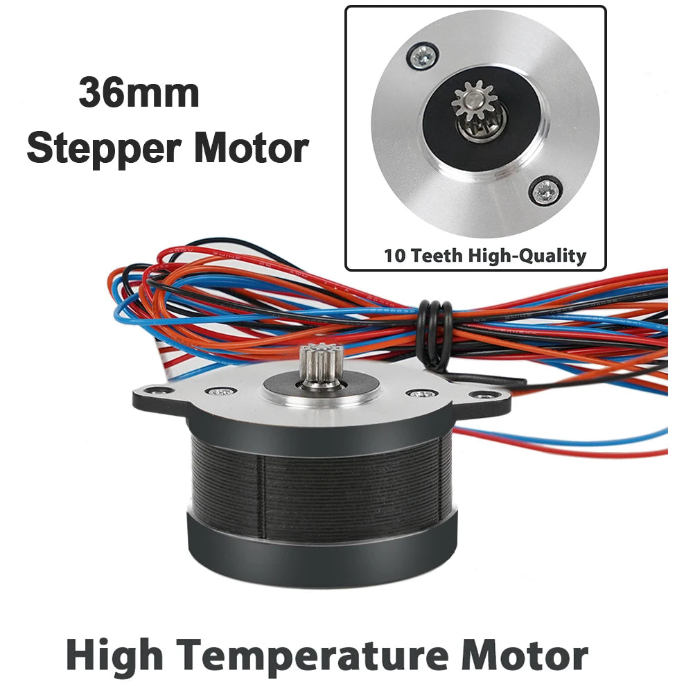 Nema 14 Round Pancake Stepper Motor for 3D Printer Extruders