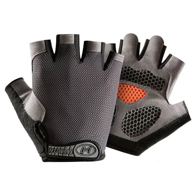 Half Finger Cycling Gloves – Breathable Anti-Slip for Gym and Sport Training