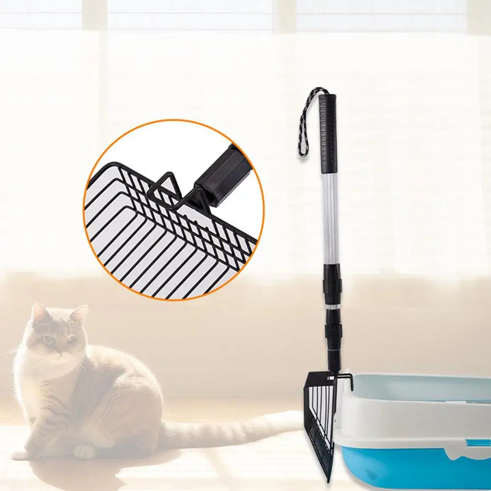 Sifting Litter Shovel – Stretchable Rake for Chicken Coop Maintenance