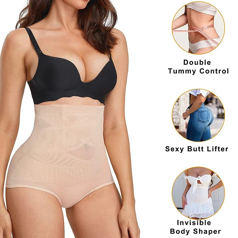High Waist Shapewear Panties – Tummy Control Underwear for Body Slimming