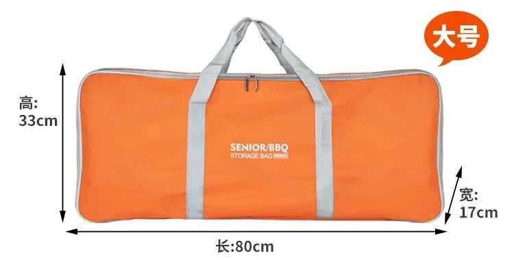 Waterproof Oxford Camp Chef Carry Bag – Durable Storage for BBQ Grill Gear