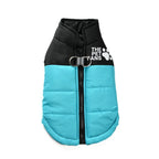 Reflective Dog Jacket – Windproof Winter Coat with D-ring for Small Dogs