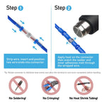 Solder Seal Wire Connectors – Waterproof Heat Shrink Terminals for Electrical Repair