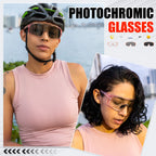 Photochromic Cycling Sunglasses – UV400 Protective Eyewear for MTB Sports
