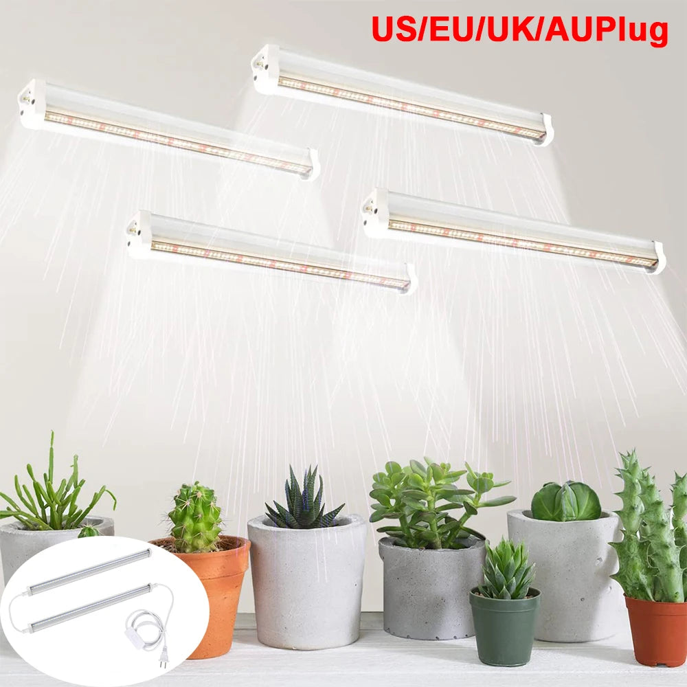 Full Spectrum LED Grow Light Strips – High PPFD Phyto Lamp for Indoor Plants