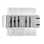 Velvet Watch Roll Bag – Portable Jewelry Organizer for Travel Storage