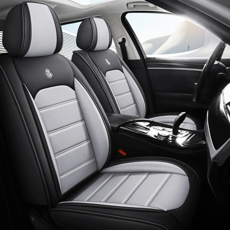 Universal Front Car Seat Covers – Durable Breathable Protector for SUVs Sedans