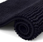 Chenille Bathroom Mat – Ultra Soft Absorbent Non-slip Rug for Shower Floors