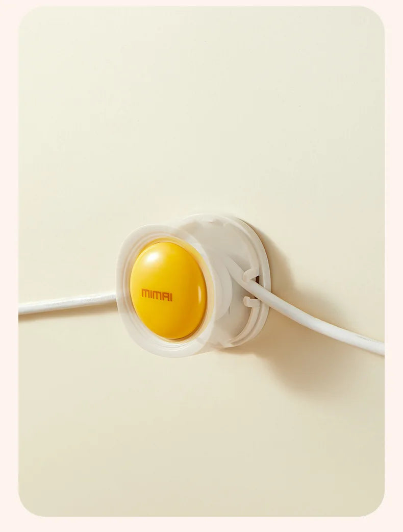 Desktop Cable Organizer – Adhesive No-Drill Management for Data Cables