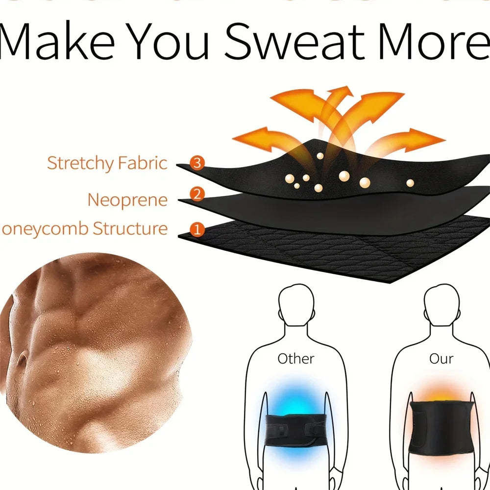 Adjustable Waist Trainer Belt – Slimming Body Shaper for Gym Workout
