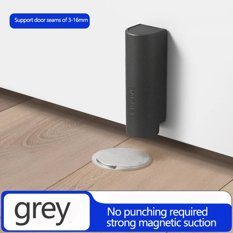 Magnetic Door Stopper – Heavy Duty Wall Protector for Home Furniture Hardware