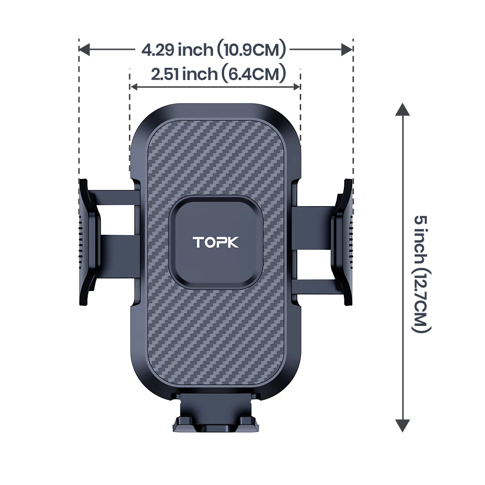 Dashboard Phone Mount – Sturdy Adjustable Stand for Car Navigation