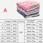 Flannel Pet Bed – Thickened Sleeping Mat for Small and Large Dogs and Cats