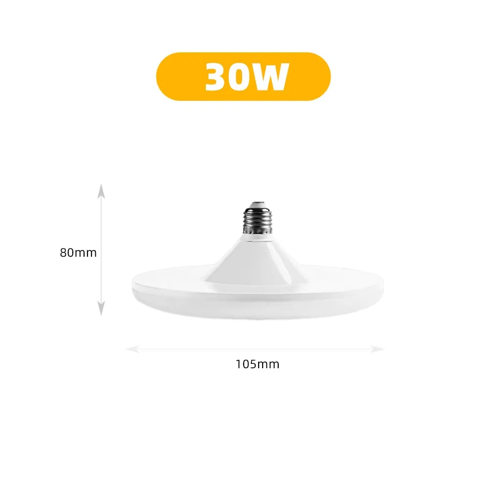 LED Flying Saucer Bulb – Energy Saving E27 Lamp for Indoor Home Lighting