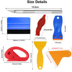 Vinyl Wrapping Tool Kit – Professional Squeegees for Car Window Tinting