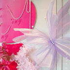 Large 3D Gauze Butterfly Decoration – Hollow Hanging Display for Weddings