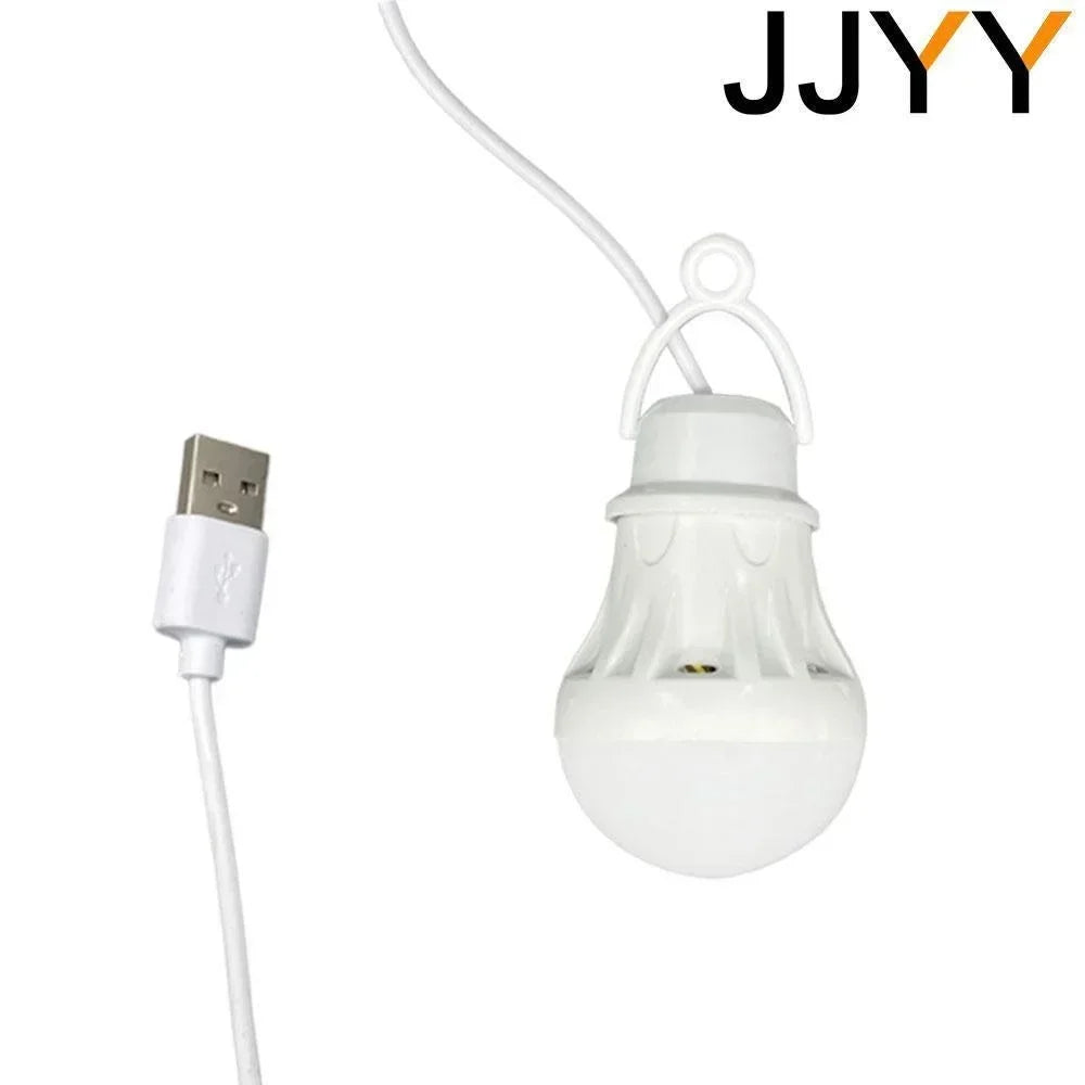 Portable LED USB Lantern – Dimmable Hanging Bulb for Camping and Hiking