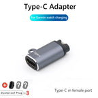 Portable Charging Adapter – Multi-Port Converter for Garmin Smartwatches