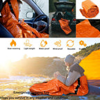 Emergency Thermal Sleeping Bag – Waterproof Mylar Sack for Outdoor Survival