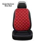 Universal Plush Car Seat Cushion – Winter Warmth for Automotive Interior