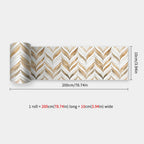 Self-Adhesive Waist Line Stickers – Waterproof Border Mural for Kitchen Decor