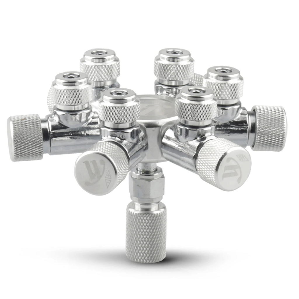 CO2 Splitter Regulator – 2-Way Needle Valve for Aquarium Tank Systems