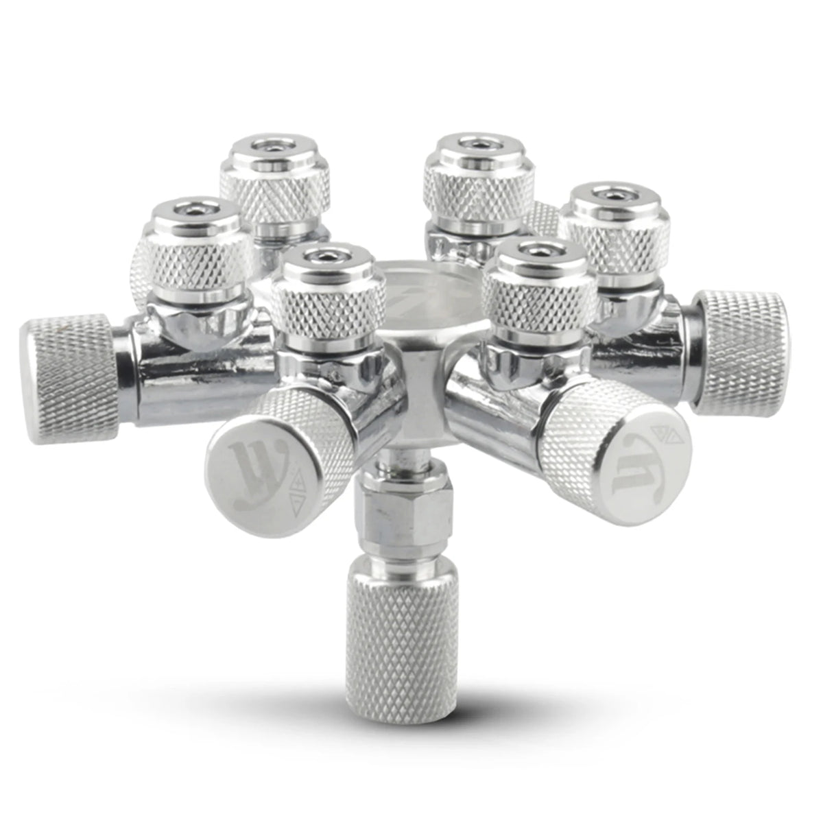 CO2 Splitter Regulator – 2-Way Needle Valve for Aquarium Tank Systems