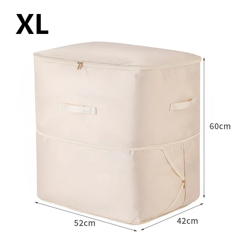 Self-Compression Storage Bag – Large Capacity Duvet Organizer for Moving